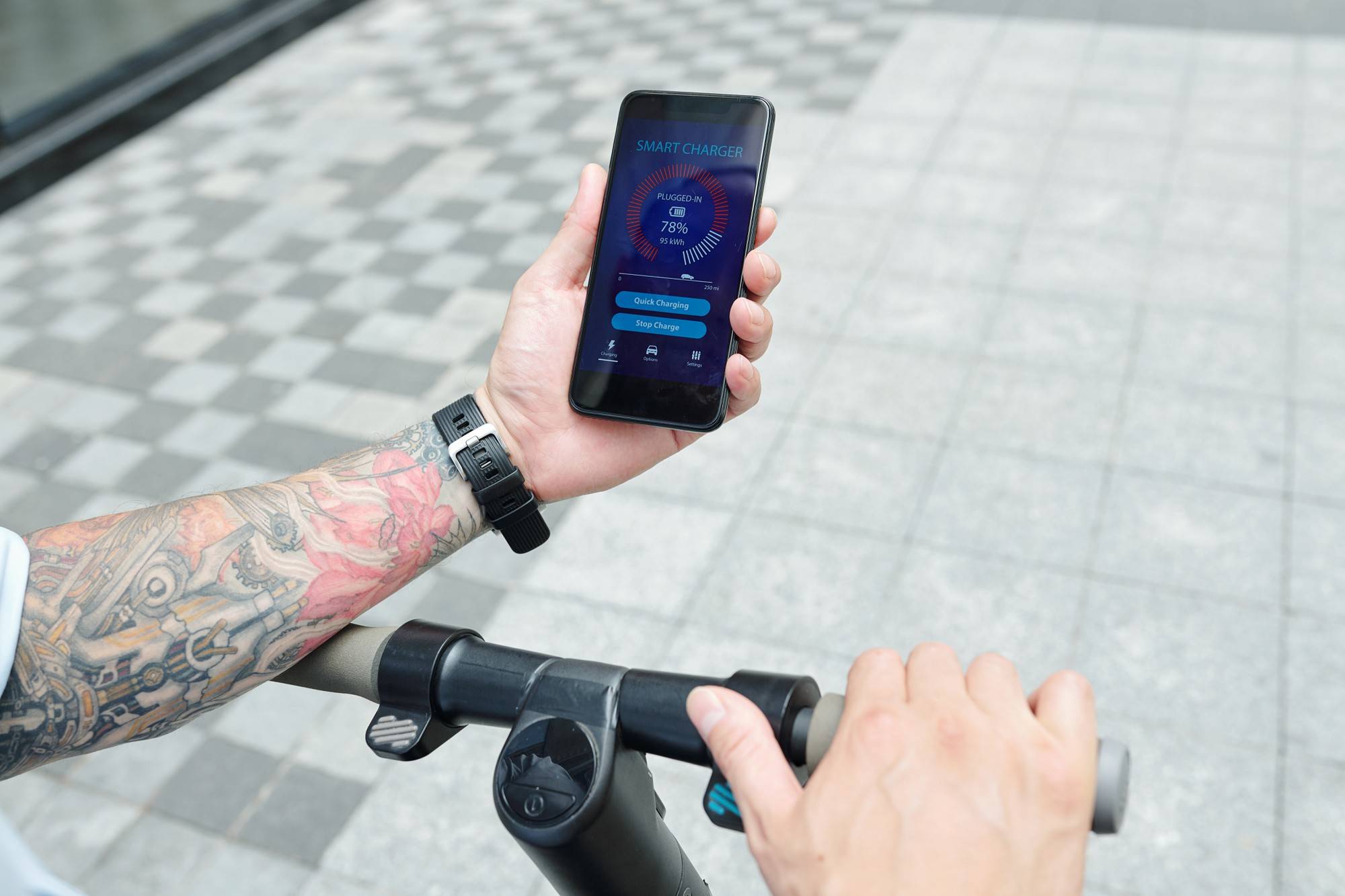 Jak włączyć bluetooth w hulajnodze Xiaomi 1S?